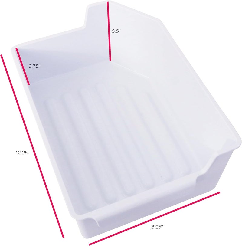 Kitchen Basics 101 240385201 Ice Cube Bucket Container Tray Storage Bin Compatible with Frigidaire Kenmore Electrolux 7240385201 AP2116228 891419, AH430380, EA430380, PS430380 (Refrigerator, Bin ONLY) - Image 2